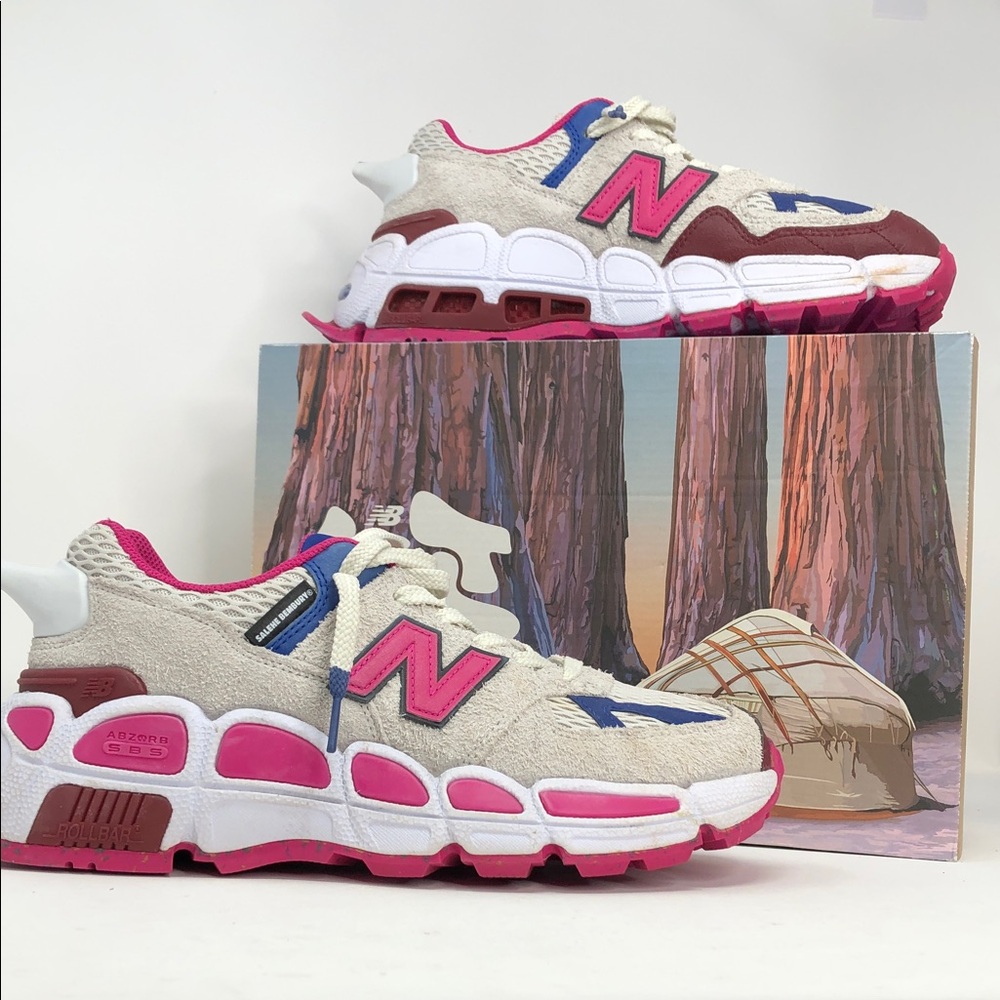 New Balance 574 Yurt x Salehe Bembury MS574YSA Mens Sneakers - Size 10